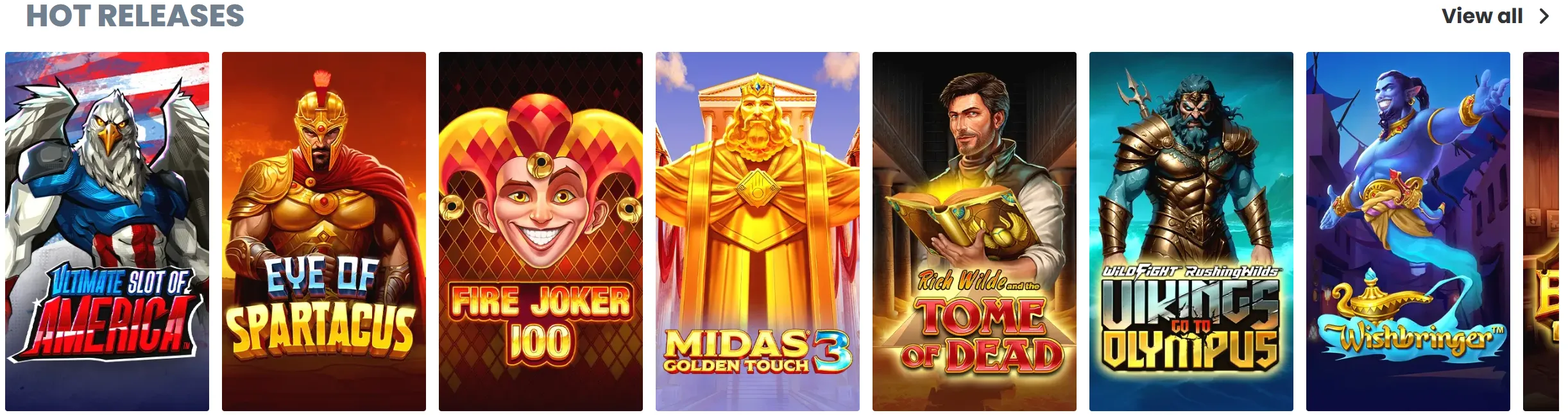 gqbet casino hot releases
